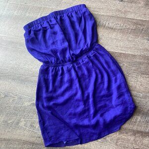 Express Sheer Tube Top Dress S